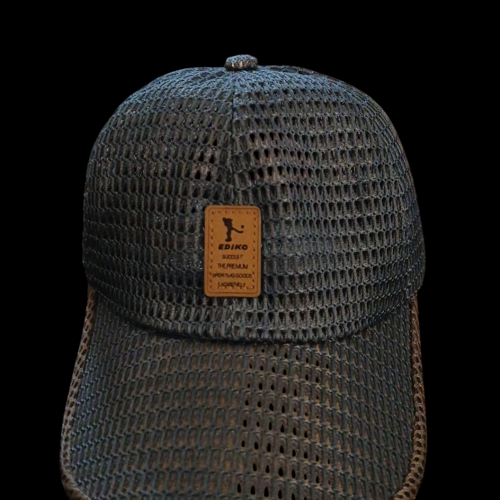 EDIKO GOLF CAP. Men's.   Blue mesh.